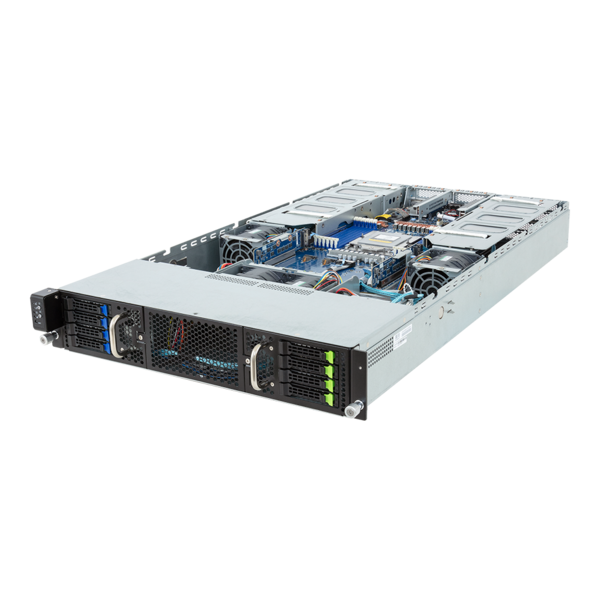 Servidor Gigabyte G293-Z23 - 4x GPU Dual Slot GEN5 - AMD EPYC™ 9004 - Dual 2200W