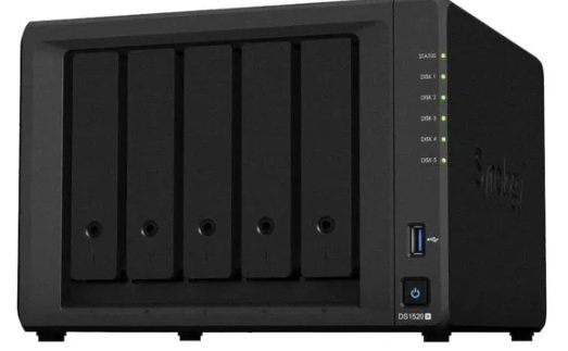Synology DS1522+ NAS com 5 baias