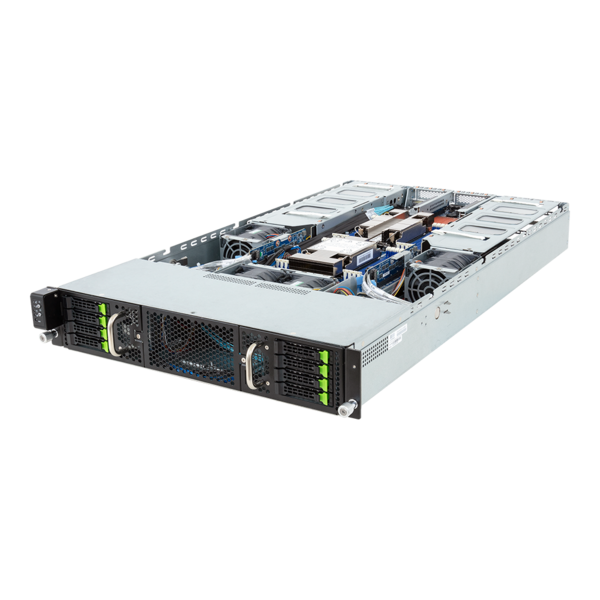 Servidor Gigabyte G293-S46 - 4x GPUs GEN5 - 5th/4th Gen Intel® Xeon® Scalable Processors - Dual 2200W