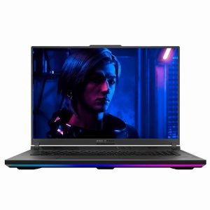 Notebook Gamer ASUS ROG Strix G G814JZ-G18.I94080 Intel Core i9 13980HX Tela WQXGA 18.0" / 16GB de RAM / 1TB SSD / GeForce RTX4080 12GB - Cinza (Inglês)