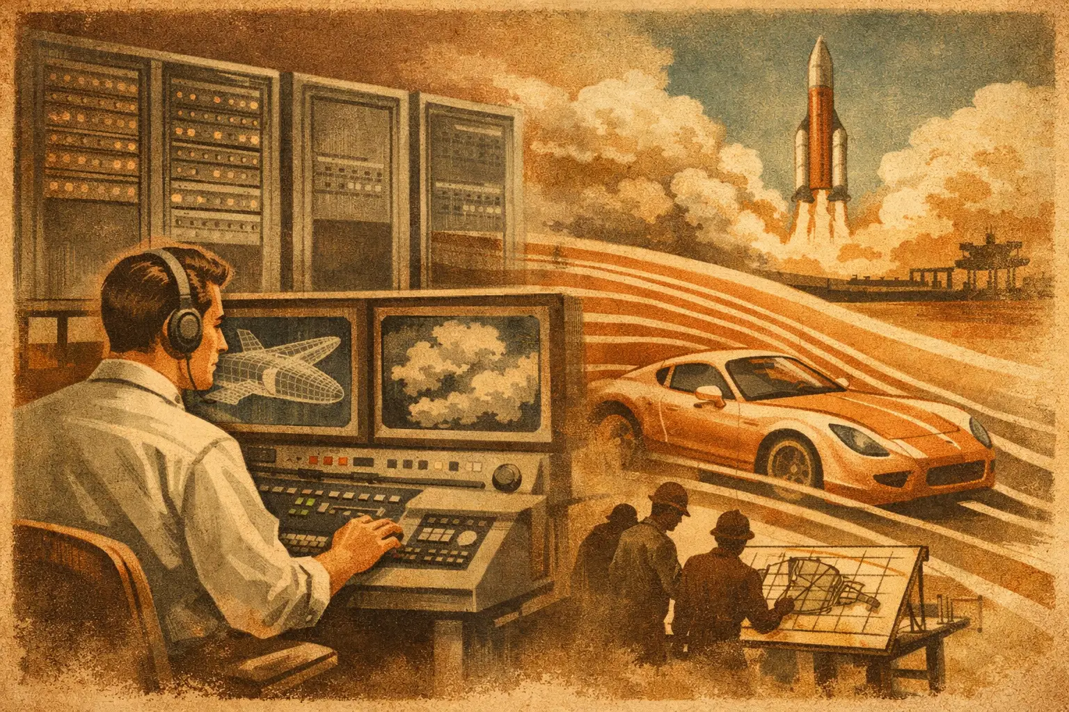 Aluguel de servidores HPC para simulação