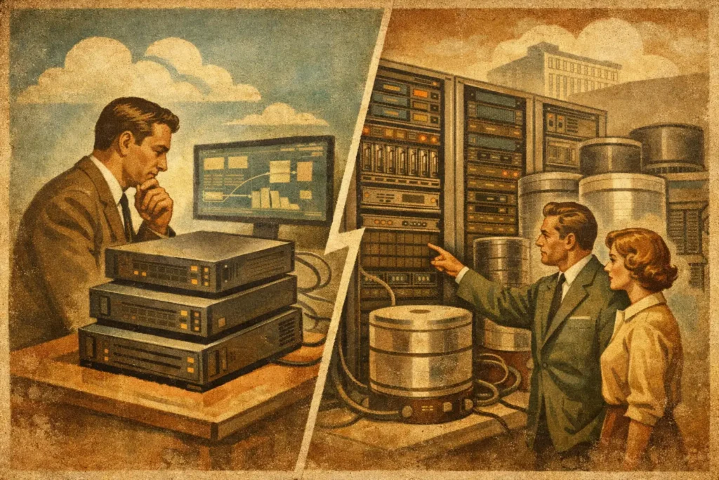 HCI vs SAN para pesquisa: o que faz sentido?