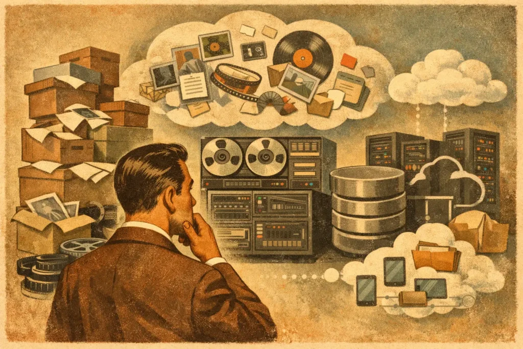 Qual storage usar para dados não estruturados?